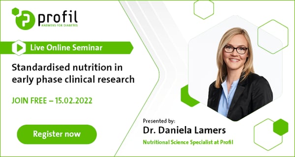 Live Online Seminar - Standardised nutrition in early phase clinical research