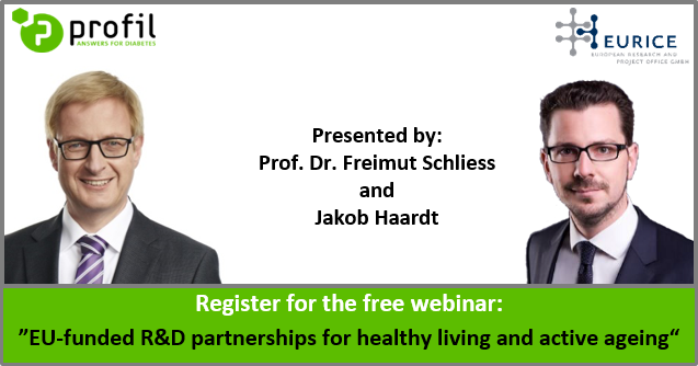 Free Online Seminar on EU-funded R&D partnerships in healthy living and active ageing